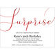 Surprise Foil Birthday Invitations Image 3 of 9